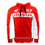 2020 Motocross Cyclisme Chandail Honda Manches Longues Rouge