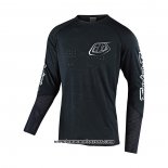 2021 TLD Motocross Cyclisme Maillot Manches Longues Noir