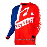 2020 Motocross Cyclisme Maillot Answer Manches Longues Rouge