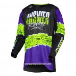 2020 Motocross Cyclisme Maillot Answer Manches Longues Violet