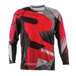 2020 Motocross Cyclisme Maillot RF Manches Longues Rouge