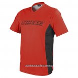 2020 Motocross Cyclisme T Shirt Dainses Manches Courtes Rouge