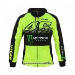 2020 Motocross Cyclisme Chandail Monster Manches Longues Noir Lumiere Vert