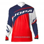 2020 Motocross Cyclisme Maillot Jopa Manches Longues Rouge