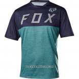2020 Motocross Cyclisme T Shirt FOX Manches Courtes Vert