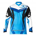 2020 Motocross Cyclisme Maillot Jopa Manches Longues Bleu
