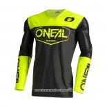 2021 Oneal Motocross Cyclisme Maillot Manches Longues Noir Jaune