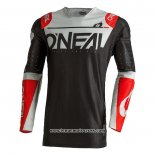 2021 Motocross Cyclisme Maillot Onealmanches Longues Rouge