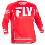2020 Motocross Cyclisme Maillot FLY Manches Longues Rouge