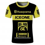2020 Motocross Cyclisme T Shirt Huaqvarna Manches Courtes Noir