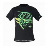 2020 Motocross Cyclisme T Shirt TLD Manches Courtes Noir