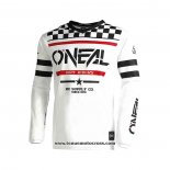 2021 Oneal Motocross Cyclisme Maillot Manches Longues Blanc