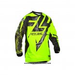 2020 Motocross Cyclisme Maillot FLY Manches Longues Jaune