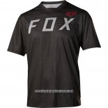 2020 Motocross Cyclisme T Shirt FOX Manches Courtes Noir