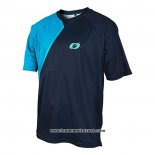 2020 Motocross Cyclisme T Shirt Oneal Manches Courtes Noir Bleu