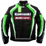 2020 Motocross Cyclisme Veste Kawasaki Manches Longues Noir Vert