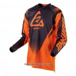 2020 Motocross Cyclisme Maillot Answer Manches Longues Orange