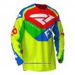 2020 Motocross Cyclisme Maillot FXR Manches Longues Jaune