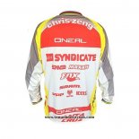 2020 Motocross Cyclisme Maillot TLD Manches Longues Blanc