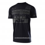 2020 Motocross Cyclisme T Shirt KTM Manches Courtes Noir