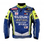 2020 Motocross Cyclisme Veste Suzuki Manches Longues Bleu
