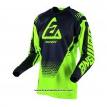 2020 Motocross Cyclisme Maillot Answer Manches Longues Vert