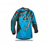 2020 Motocross Cyclisme Maillot FLY Manches Longues Bleu