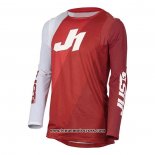 2021 Motocross Cyclisme Maillot Just 1 Manches Longues Rouge