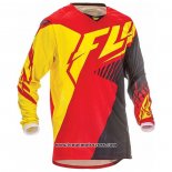 2020 Motocross Cyclisme Maillot FLY Manches Longues Rouge
