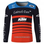 2020 Motocross Cyclisme Maillot KTM Manches Longues Rouge