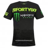 2020 Motocross Cyclisme T Shirt Monster Manches Courtes Noir