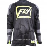 2020 Motocross Cyclisme Maillot FLY Manches Longues Noir