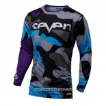 2020 Motocross Cyclisme Maillot Seven Manches Longues Camouflage