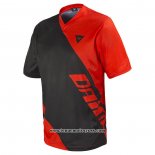 2020 Motocross Cyclisme T Shirt Dainses Manches Courtes Noir Rouge