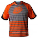 2020 Motocross Cyclisme T Shirt TLD Manches Courtes Orange