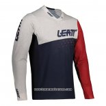 2021 Motocross Cyclisme Maillot Leatt Manches Longues Rouge