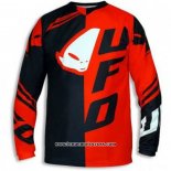 2020 Motocross Cyclisme Maillot UFO Manches Longues Rouge