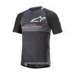 2021 Alpinestars Motocross Cyclisme T Shirt Manches Courtes Noir