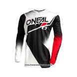 2021 Oneal Motocross Cyclisme Maillot Manches Longues Noir Blanc Rouge