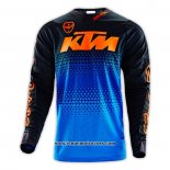 2020 Motocross Cyclisme Maillot KTM Manches Longues Noir Bleu