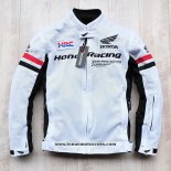 2020 Motocross Cyclisme Veste Honda Manches Longues Blanc